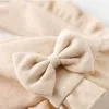 Śledzenie BIB Burp L5Yf Bawełniany dziecięcy śliniak karmiący fartuch Burp Cloth Cloth Sweet Bow Saliva Ręcznik D240513