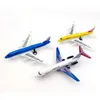 14 cm ALLIAGE PVC AIRPLANES CARTOON AIRLINES DICAST B747 A380 A340 Modèles d'avion Simulate Aircraft Flight For Kids Boys Gift 240510