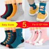 Kids Socks 5 pairs of baby girl socks spring/summer cotton newborn baby socks baby Meias Para baby socks childrens socks 1-12Y d240513