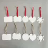 Glossy Round Ornaments Aluminium Sublimation Blank Pendant Blanks Mixed Shape Christmas Tree Metal Ornament s