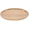 Decorative Figurines Wooden Pallet Fruit Plate Serving Board Pallets Sushi Tray Round Small Plates Dessert Salad
