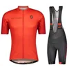 Vêtements Mtb Mtb Scott Cycling Uniform Pantals Man Vêtements d'été Bike Cycle Jersey Spring Sports Set Suit Bicycle Gel 240426