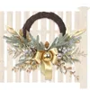 Fiori decorativi ghirlanda natalizia oro e ananas argento ananas artificiale pino bacca d'imbarcazione della porta inverno inverno