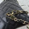 7A Designer Bag Caviar Skórzowa torebka dla wielu drogi - klasyczny minimalistyczny styl do ręcznego przenoszenia crossbody i plecaku