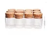 Бутылки для хранения 500pcs 10 мл размер 24 40 мм небольшая пробирка с пробкой стопорщики специи контейнерные банки флаконы Diy Craft оптом