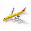 14 cm ALLIAGE PVC AIRPLANES CARTOON AIRLINES DICAST B747 A380 A340 Modèles d'avion Simulate Aircraft Flight For Kids Boys Gift 240510