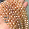 Gemles en vrac Fine Natural ovale Eau douce Perles de riz Perles d'espaceur de riz pour les bijoux Boucles d'oreilles de bracelet de bricolage accessoires
