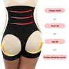 High waist trainer hip lifter shaping underwear shorts for weight loss Fajas womens abdominal control strap bandage packaging tape 240507