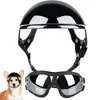 Óculos de óculos de vestuário para cães equipamento de cabeça ajustável com proteção de sol portátil de proteção para os olhos para cães grandes pequenos cães grandes animais de estimação