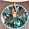 Towel Luxury Coconut Leaf Beach Soft Fast Drying Round Bath Shower Spa Blanket Microfiber Fabric Wrap Travel Picnic Mat