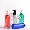 Bouteilles de pompe de lotion rechargeable vide 4 oz bouteille de pompe Pet Pet BPA Pompe blanche noire gratuite idéale pour les crèmes Soap à main de lavage pour le corps Ismdo tbnav