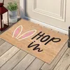 Tapijten paas deurmatingang voordeurmat voor thuis slaapkamer decor non slip tapijt decoratieve accessoires stranddeken