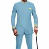 Casual Fashion Mens Sports Suit Fashion Trend Temperament Two-Piece Set Plus Size Men Suits For Men Tracksuit 240511