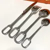 Designer Dinware Sets 24-Peces Knives Forks en lepels sets met logo-zilverachtige en gouden kleuren