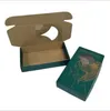 Boîte en papier Boîtes personnalisées Boîte-cadeau Boîte de papier en papier ondulé Boîtes de papier d'emballage imprimées Boîte de chemise 100pcs / lot 240510