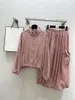 Arbetsklänningar Kvinnaklänning Elegant för kvinnor 2024 Kvinnlig Set Woman 2 stycken kostym kjol Huven Loose Jacket Sets