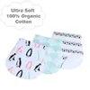 Bibs Burp Cloths 100% organic cotton bib baby scalded clothes suitable for newborns soft absorbent towel used for newborn baby shower gift set d240513