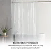 Cortinas de chuveiro Cortina Apartamento Banheiro Banheiro Tela Banho Drape reutilizável moderno simples decorativo 180x180cm