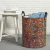 Laundry Bags Safavid Isfahan Persian Dirty Basket Waterproof Home Organizer Clothing Kids Toy Storage