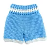 Zestawy odzieży 0-3 miesiące dziecięce Fotografia szydełka Robienie zdjęć noworodków Cool Boy Clothing Pants Ubranie Setl240513