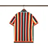 Nouvelles chemises Casablanc Mens Lucid Dreams Island Payery Color Temperament Satin Satin à manches courtes Short de chemise en soie
