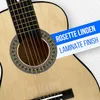 30 "Nybörjare klassisk akustisk gitarr - Linden Wood med fodral, rem, tuner, plockar - bra för nybörjare