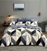 Conjuntos de ropa de cama Jane Spinning King Dórcete Set Geometry Geometry Comforter de alta calidad