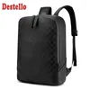 Backpack Men School Casual Casual Casualità Waterproproof Computer Computer Case Travel Fashion Clear Partition