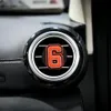 Outros acessórios de interiores Orange número 11 Cartoon Car CLIPE DO CLIPE DE VENTA DE AR CLIPES CONDICIONADOR PARA OUTRO DAPAÇÃO DA DOMENTE OTRJG