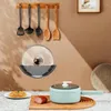 Rangement de cuisine Storage auto-adhésif Organisateur de couvercle Mur à motif mural Rack 2pcs Pantes de casserole réglables Accessoires de maison