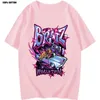 Bratz T -shirt Summer Street Oversized T -shirt Harajuku Y2K Tops Men Dames Vrouwen Casual katoen Korte Mouw Plus Maat 240510