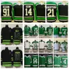 Vin 2022 Retro reverso 14 Jamie Benn Hockey Jerseys 21 Jason Robertson 91 Tyler Seguin 4 Miro Heiskanen Winter Classic Stitched Mens Black