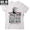 T-shirts pour hommes Trump-2024 T-shirt New Ill Be Back Trump 2024 Vintage Donald Trump 4 juillet T-shirt Cotton T-shirt Unisexe T240510