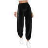 2024 Women's casual solid color women's long sport fur pants, leggings F51324