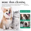Dog Apparel Pet Ear Gots para gatos e cães Universal Canal Mite Desodorização Antipruritus Limpeza de Lavagem Q7S5
