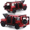 132 G700 Modèle de voiture en alliage Simulation jouet véhicules Diecast SUV Offroad avec Sound N Light Collectible Kids Gift Y240510