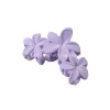 Candy Color Frangipani Hawaiian Flower Coils Clips for Women Hair Claw Clips Cost Fin Graw Claw Clips Beach Tropical Accessoires