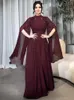 Runway Dresses Ball Evening Dress Saudi Arabia Chiffon Formellt tillfälle veckat engagemang A-Line High Neck anpassad klänning