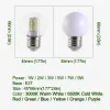 G45 LED Bulb Daylight 6000K E26 E27 Base Cool White Not Dimmable 1W 2W 3W 5W 7W 9W Equivalent Energy Saving Light Bulbs crestech168 LL