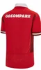 2023/24 Nowa koszula Rugby w Walii czarne czerwone koszulki sever wersja Polo T-shirt 24 25 TOP Welsh Rugby Home Away Training Size S-3xl