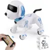 Boys and Girls Toys Childrens Remote Contrôle intelligent Stunt Robot Dog Musique Dance bionique Programmation Robot Dog Birnalday Gift 240512