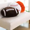 Pillow Comfortable Fluffy Simulation Basketball Soccer Shape Sofa For Boyfriend