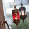 Держатели свечей стеклянная хрустальная марокканская свеча металлическая лостовая держатель домашний кофейник
