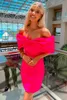 Hot Pink Cocktail Prom Dress Fuchsia Formal Party Gowns Second Reception Birthday Engagement Gowns Robe De Soiree Homecoming Dress 11