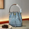 10A Fashion Crossbody Designer Flower Shoulder Handbags Leather Drawstring Women Bags Buckets Luxurys Purse Copst