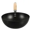 Pans BOK piatto wok wok non stick pianta pianta da cucina rotonda in ferro battuto pentola domestica