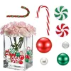 Party Decoration Christmas Vase Filler Set Floating Candy Pearls Table Vases Carafes för att fylla pärlor Bröllopsfirande