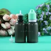 30 ml 100 pcs / lot LDPE Black Double Proof Plastic Plastic Plaste Propulter Bottle Thief Safe Child Safety Caps Spailable pour E Cig Jxuil Bppuj