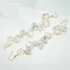 Earrings Natural Baroque Pearl Earrings Filled Earrings Boho Oorbellen Brinco Vintage Jewelry Boho Handmade wedding Earrings 230831