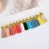 Suede Pichet pour les bracelets de porte-clés Bijoux Charmes en cuir Tassel 40 mm Bracelet de bijoux de bricolage Constructions Free Ship LL